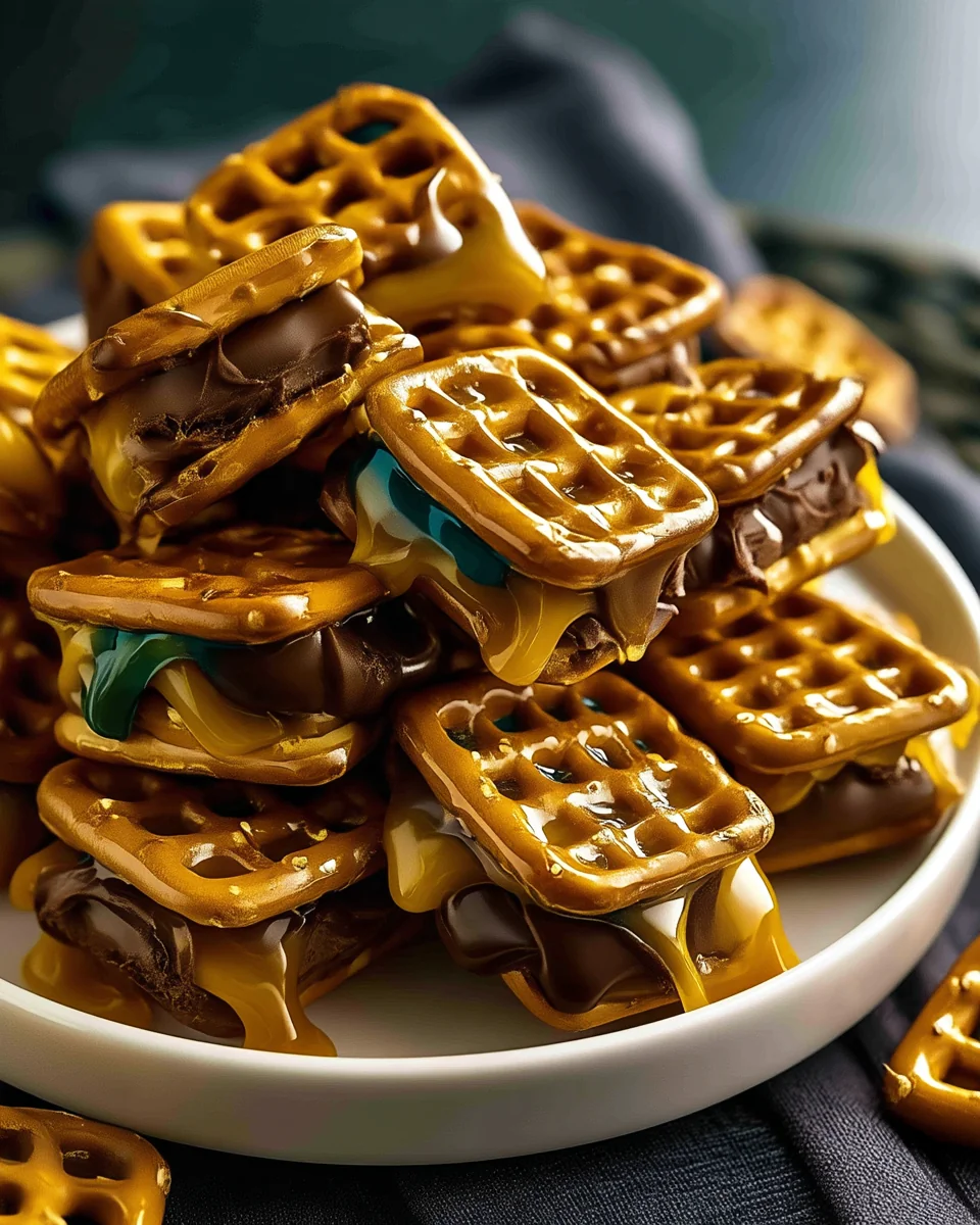 Snickers Pretzel Bites